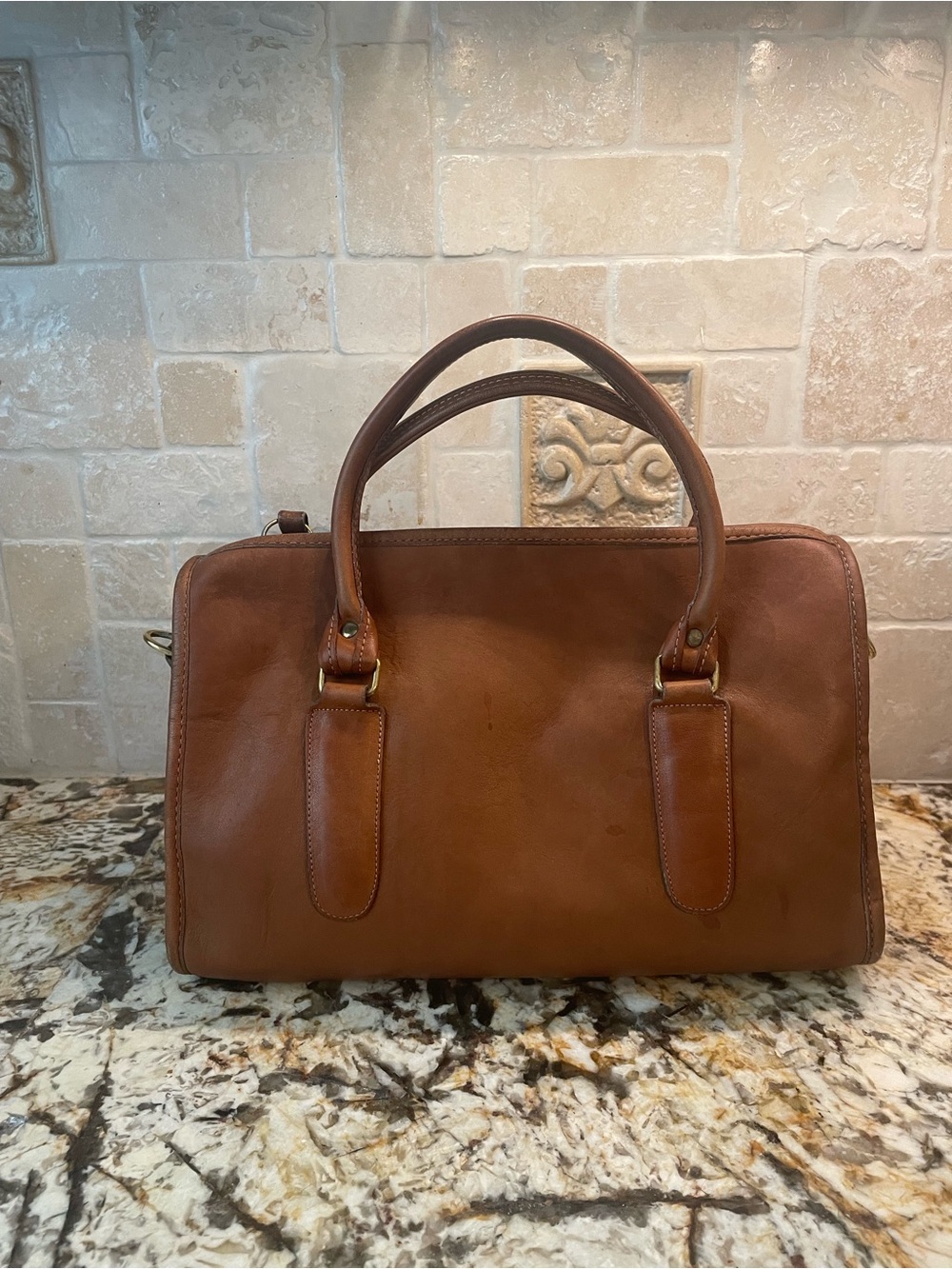 Coach 1980s NYC Madison Satchel with Brass Hardware - Picture 2 of 5